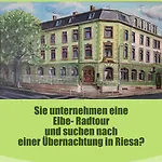 Pensjonat Traditionsgasthaus Goldener Loewe Restaurant & Riesa