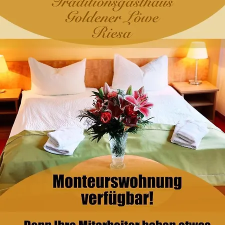 Traditionsgasthaus Goldener Loewe Restaurant & Guest house Riesa