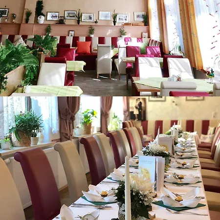 Traditionsgasthaus Goldener Loewe Restaurant & Риза