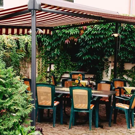 Гостевой дом Traditionsgasthaus Goldener Loewe Restaurant & Риза